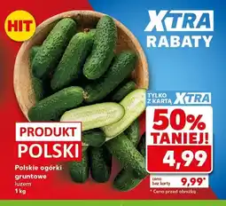 Kaufland Ogórki gruntowe polskie luzem oferta