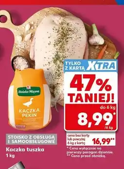 Kaufland Kaczka tuszka Stoisko Mięsne oferta