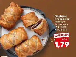 Kaufland Przekąska z nadzieniem kakaowym i bananowym oferta