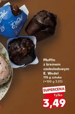 Kaufland Muffin z kremem czekoladowym E. Wedel oferta