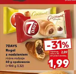 Kaufland Rogal z nadzieniem 7Days oferta