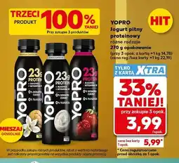 Kaufland Jogurt pitny proteinowy YOPRO stracciatella oferta