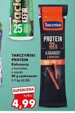 Kaufland Kabanosy PROTEIN TARCZYŃSKI z kurczaka oferta
