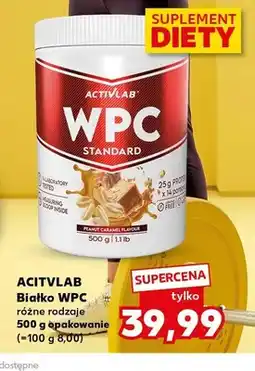 Kaufland Białko WPC Activlab Standard Peanut Caramel Flavour oferta