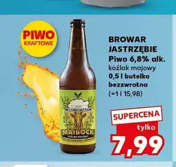Kaufland Piwo Jastrzębie koźlak majowy 6,8% alk oferta