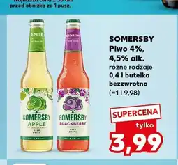 Kaufland Piwo Somersby Apple 4,5% alk oferta