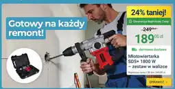 ERLI Młotowiertarka SDS+ 1800W - zestaw w walizce oferta