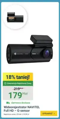 ERLI Wideorejestrator NAVITEL Full HD G-sensor oferta