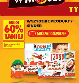 Biedronka WSZYSTKIE PRODUKTY KINDER oferta