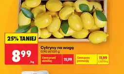 Biedronka Cytryny na wagę oferta