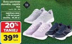 Carrefour Buty sportowe damskie, męskie TEX rozm. 36 - 46 oferta