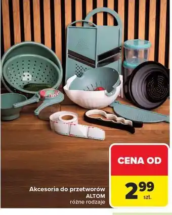 Akcesoria do przetworów ALTOM