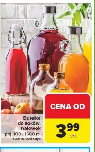 Carrefour Butelka do soków, nalewek oferta