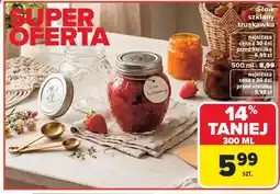 Carrefour Słoik szklany truskawka oferta