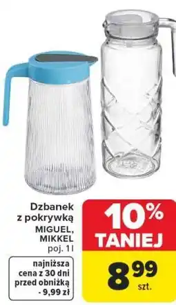 Carrefour Dzbanek z pokrywką MIGUEL, MIKKEL oferta