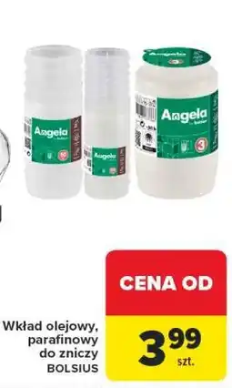 Carrefour Wkład olejowy, parafinowy do zniczy BOLSIUS oferta