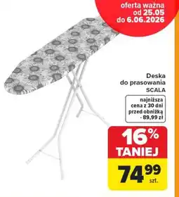 Carrefour Deska do prasowania SCALA oferta
