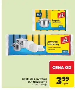 Carrefour Gąbki do zmywania JAN NIEZBĘDNY oferta