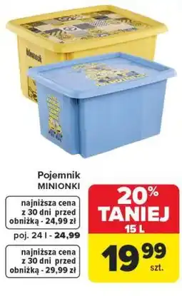 Carrefour Pojemnik MINIONKI poj oferta