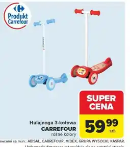 Carrefour Hulajnoga 3-kołowa CARREFOUR różne kolory oferta
