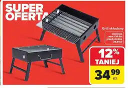 Carrefour Grill składany oferta