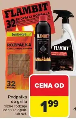 Carrefour Podpałka do grilla Flambit oferta