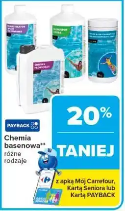 Carrefour Chemia basenowa różne rodzaje oferta