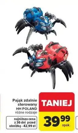 Carrefour Pająk zdalnie sterowany HH POLAND różne rodzaje oferta