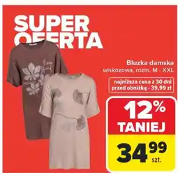 Carrefour Bluzka damska wiskozowa, rozm. M - XXL oferta
