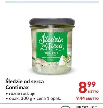 Makro Śledzie od serca Contimax oferta