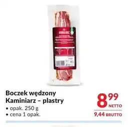 Makro Boczek wędzony Kaminiarz plastry oferta