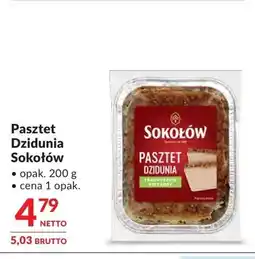 Makro Pasztet Dzidunia Sokołów oferta