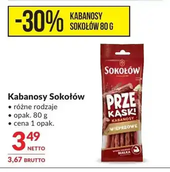 Makro Kabanosy Sokołów oferta