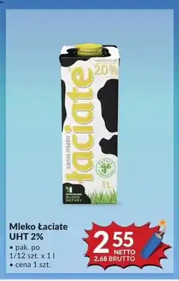 Makro Mleko Łaciate UHT 2% oferta