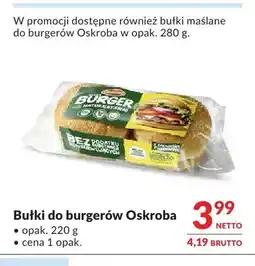 Makro Bułki do burgerów Oskroba oferta