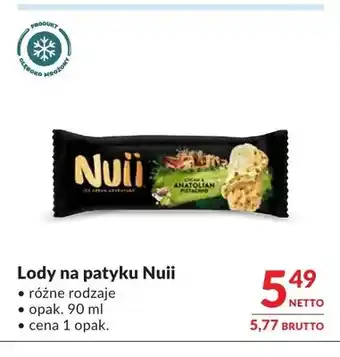 Makro Lody na patyku Nuii oferta