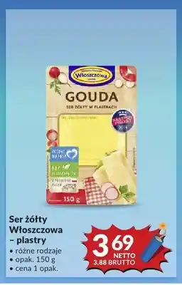 Makro Ser żółty Włoszczowa plastry oferta