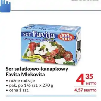 Makro Ser sałatkowo-kanapkowy Favita Mlekovita oferta