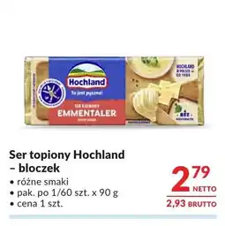Makro Ser topiony Hochland bloczek oferta