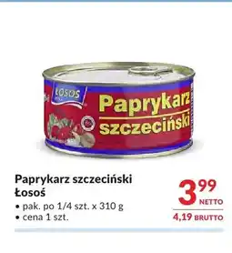 Makro Paprykarz szczeciński Łosoś oferta