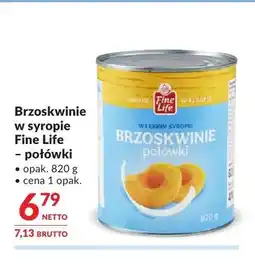 Makro Brzoskwinie w syropie połówki Fine Life oferta