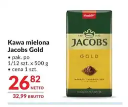 Makro Kawa mielona Jacobs Gold oferta