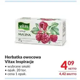 Makro Herbatka owocowa Vitax Inspiracje oferta