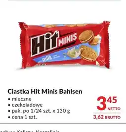 Makro Ciastka Hit Minis Bahlsen mleczne oferta