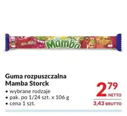 Makro Guma rozpuszczalna Mamba Storck oferta