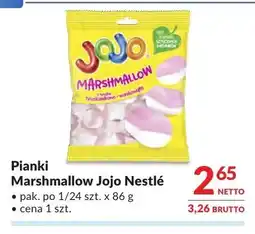 Makro Pianki Marshmallow Jojo Nestlé oferta