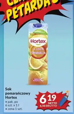 Makro Sok pomarańczowy Hortex 100% oferta