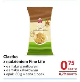 Makro Ciastko z nadzieniem Fine Life o smaku waniliowym oferta