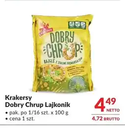 Makro Krakersy Dobry Chrup Lajkonik oferta