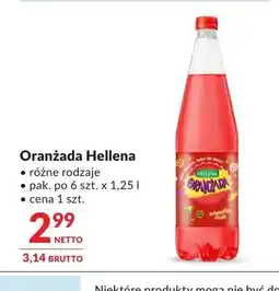 Makro Oranżada Hellena oryginalny smak oferta